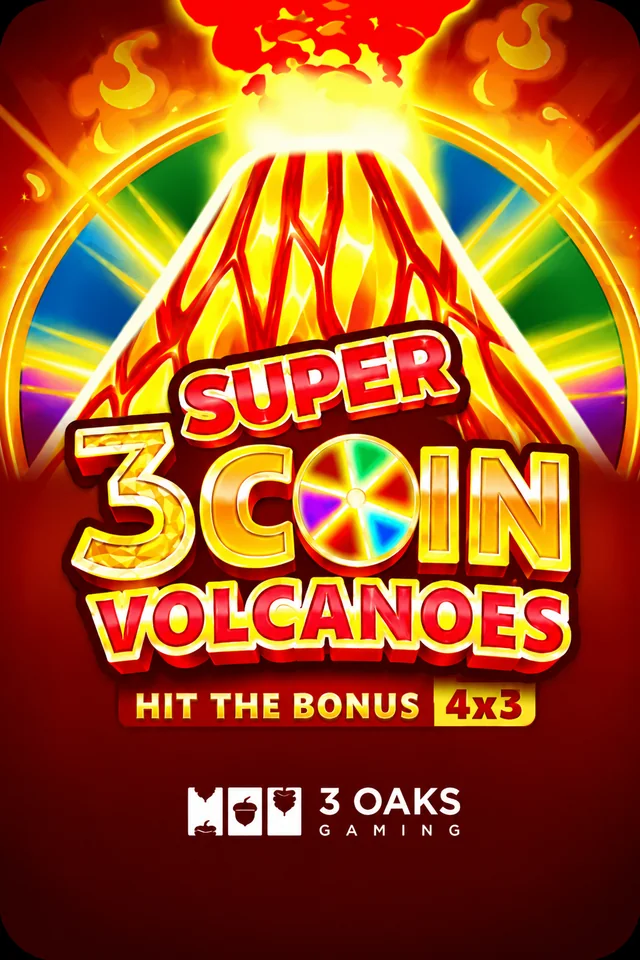 Super 3 Coin Volcanoes স্লট Glory Casino-তে